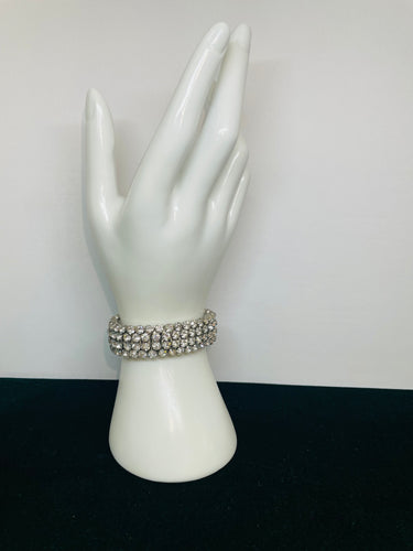 1950’s Accordion Rhinestone Bracelet